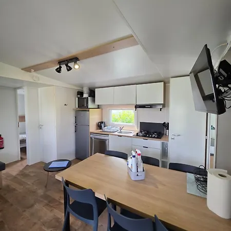 Sejour Normandie - - Mobilhome Premium 3ch-6p Avec Clim & Tv - 5 Etoiles - 045 Kemping *
